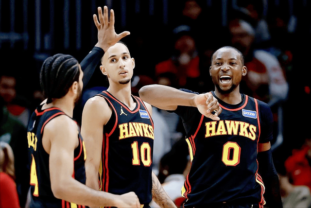 老鹰队交易特雷杨后强势崛起，库明加成关键助